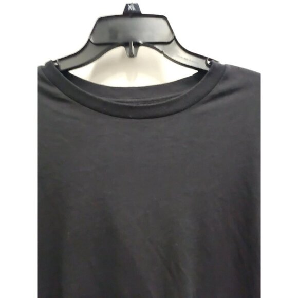 O'neill Mens Long Sleeve T-Shirt Large Black Printed Back Crew Neck Pullover - Picture 2 of 8